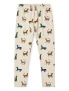 Marie Printed Leggings Liewood Cream