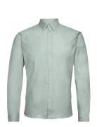 Yarn Dyed Oxford Superflex Shirt L/ Lindbergh Green