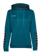 Hmlauthentic Poly Hoodie Woman Hummel Blue