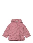 Jacket Quilted Aop Minymo Pink