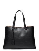 Shopper Bag With Dual Compartment Mango Black