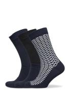 Core Ankle Sock 3P Björn Borg Blue