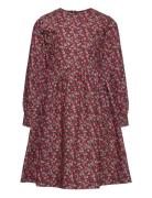 Dress Ls In Liberty Fabric Huttelihut Pink