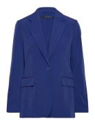 Echo Single Breasted Blazer French Connection Blue