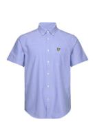Short Sleeve Oxford Shirt Lyle & Scott Blue
