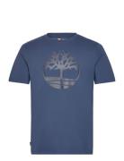 Kennebec River Tree Logo Short Sleeve Tee Dark Denim/Dark Sapphire Tim...