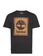 Stack Logo Short Sleeve Tee Black/Wheat Boot Timberland Black