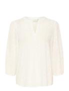 Kajollia Blouse Kaffe White