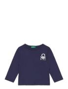 T-Shirt L/S United Colors Of Benetton Blue