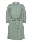 Mschcedrica Abiella 3/4 Shirt Dress MSCH Copenhagen Green