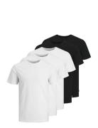 Jjeorganic Basic Tee Ss O-Ne 5Pk Mp Noos Jack & J S Black