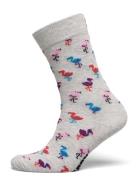 Flamingo Sock Happy Socks Grey