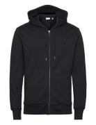 Reg Tonal Shield Full Zip Hoodie GANT Black