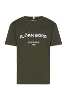 Borg Logo T-Shirt Björn Borg Khaki