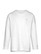 Regular Fit Badge Long Sleeved - Go Knowledge Cotton Apparel White