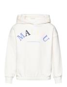 Over D Printed Hoody Tom Tailor White