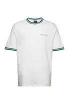 Embroidered Tipped T-Shirt Lyle & Scott White