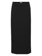 Objlisa Mw Long Skirt Noos Object Black