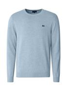 Bradley Cotton Crew Sweater Lexington Clothing Blue