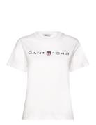 Reg Printed Graphic T-Shirt GANT White