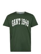 Md. Fall Ss T-Shirt GANT Green