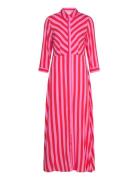 Yassavanna Long Shirt Dress S. Noos YAS Pink