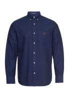 Reg Beefy Oxford Bd GANT Navy