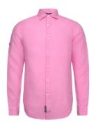 Studios Casual Linen L/S Shirt Superdry Pink