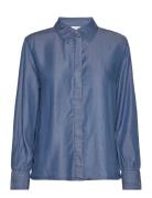 Viurla L/S Shirt Dbd/R Vila Blue