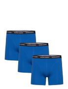 Cotton Stretch Boxer 3P Björn Borg Blue