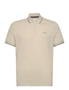 Tipping Ss Pique Polo GANT Beige