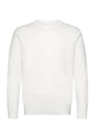 Knitted O-Neck Sweater Lindbergh White