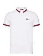 Sportswear Relaxed Tipped Polo Superdry White