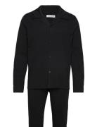 Jacsolid Pyjamas Set Jack & J S Black