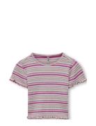 Kmgbrenda S/S Top Box Jrs Kids Only Patterned