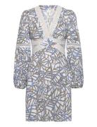 Dvf Kimmie Dress Diane Von Furstenberg Blue