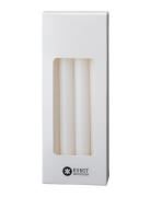 White Taper Candles, 20 Cm, 8 Pack Kunstindustrien White