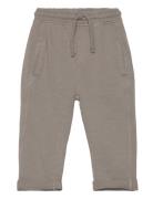 Cotton Jogger-Style Trousers Mango Brown