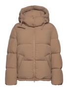 Short Down Jacket GANT Beige