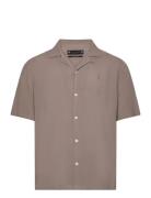 Venice Ss Shirt AllSaints Brown