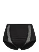 Basic Lace High Waist Brief Femilet Black