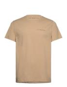 Heavyweight Organic Logo Tee S.T. VALENTIN Beige