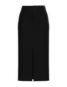 Vivar Hw Long Skirt - Noos Vila Black