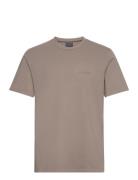 Overdyed Logo Loose Tee Superdry Sport Brown