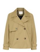 Kaelise Short Jacket Kaffe Beige