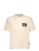 Back Flash Ss Youth Quiksilver Beige