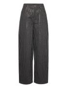 Sequin Twill Wide Pants ROTATE Birger Christensen Black