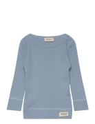 Plain Tee Ls MarMar Copenhagen Blue