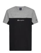 Crewneck T-Shirt Champion Black