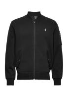 Double-Knit Bomber Jacket Polo Ralph Lauren Black